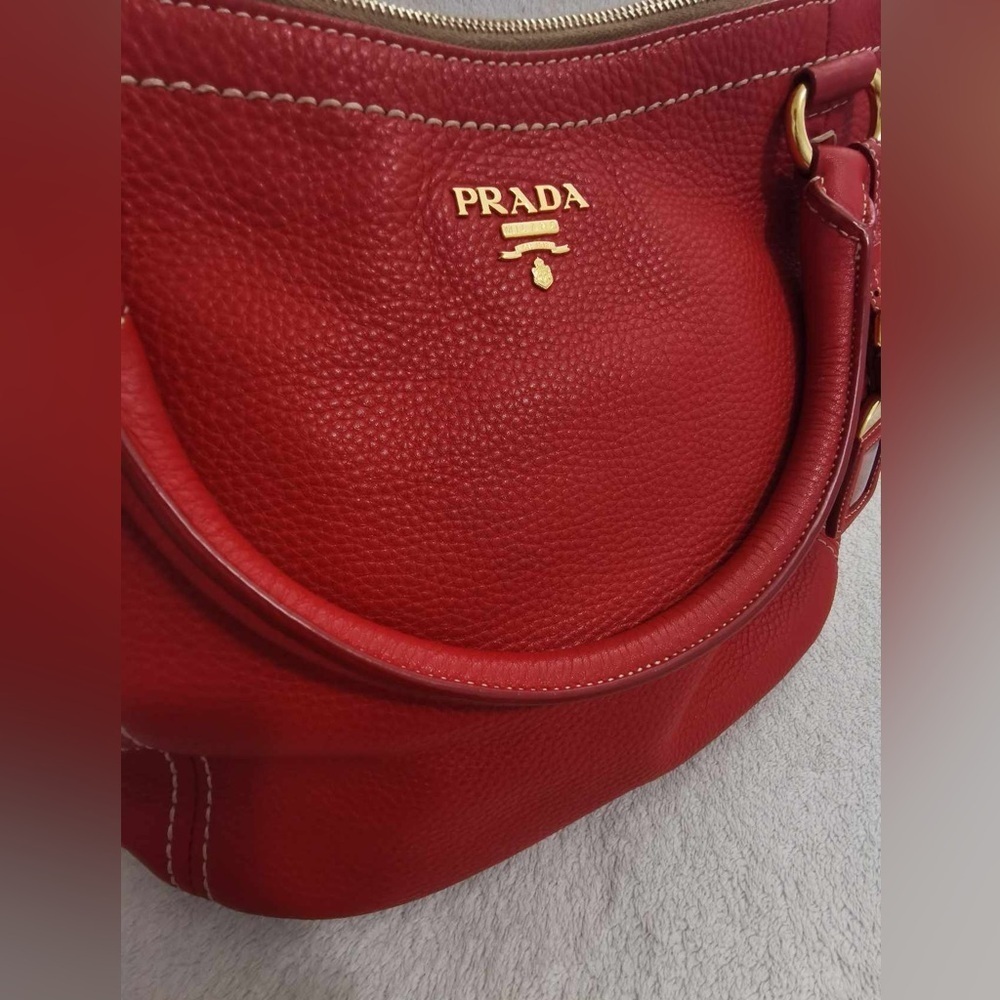 Bolsa Prada Vitello Daino Top Handle BR4420 - Picture 13 of 15